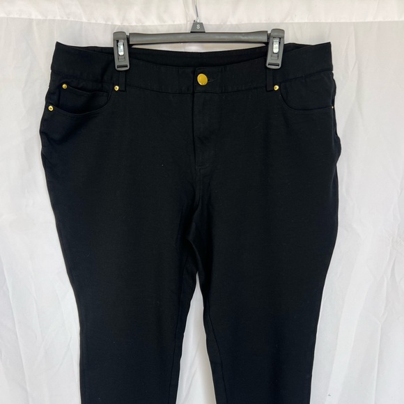 Inc black ankle jeans stretchy women’s size 20 - Picture 2 of 4
